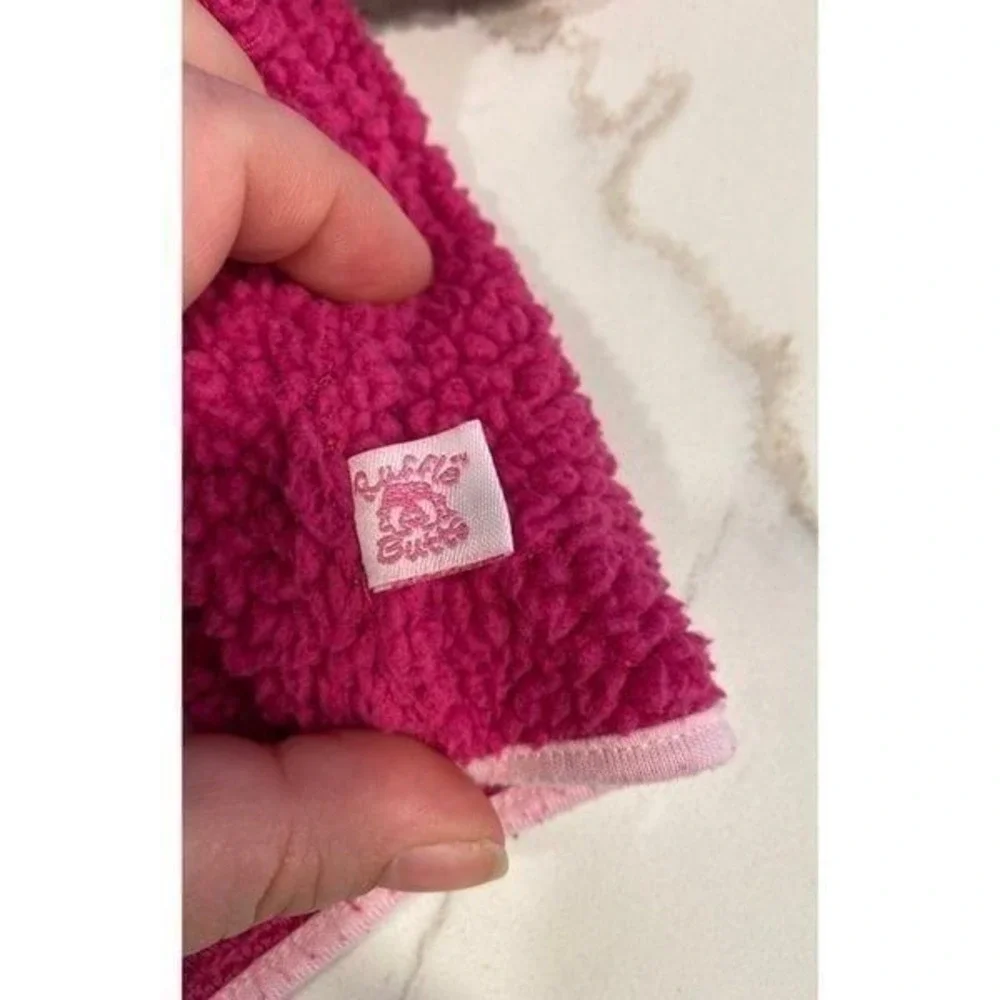 ruffle butts‎ pink fleece jacket 3-6 months